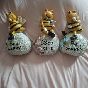 Bee Figurines with Positive Messages